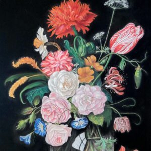 Wenskaart { Old flowers }