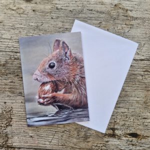 Wenskaart { Eekhoorntje }