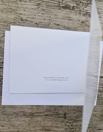 Wenskaart { Lieveheersbeestje }