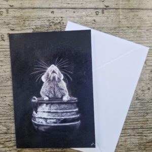 Wenskaart { Into the dark }