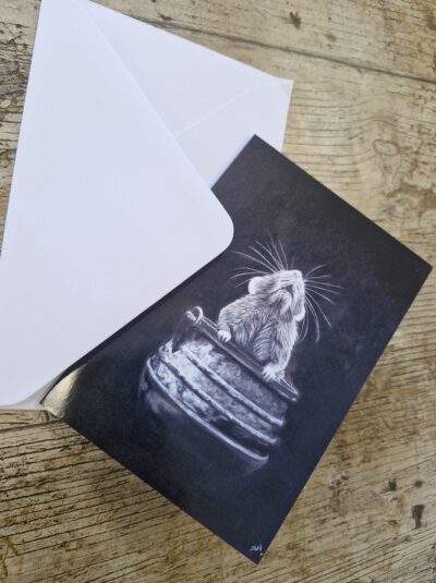 Wenskaart { Into the dark }