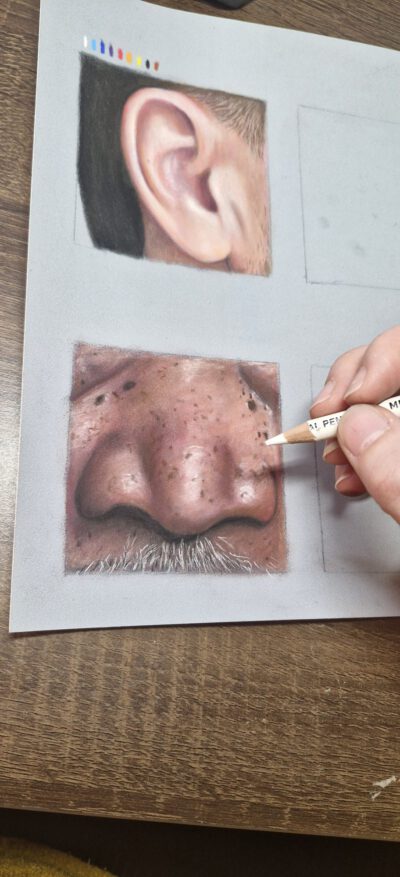 Cursus ´Basis van portret tekenen met pastelpotloden´ Start 16 september 2026